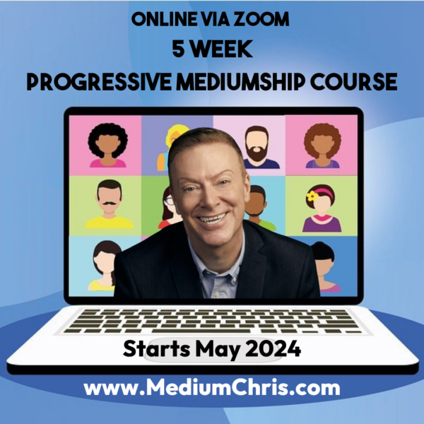 Poster for Progressive Mediumship Group - 5 week course
