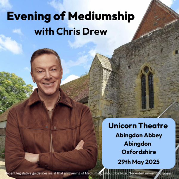 Poster for Evening of Mediumship - Abingdon 