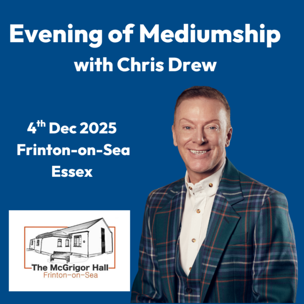Poster for Evening of Mediumship - Frinton-on-Sea 