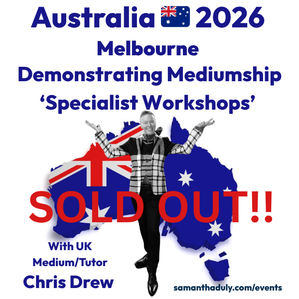 Poster for Demonstrating Mediumship (Specialist Workshop) - SOLD OUT 