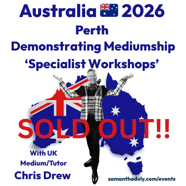 Poster for Demonstrating Mediumship (Specialist Workshop) - SOLD OUT