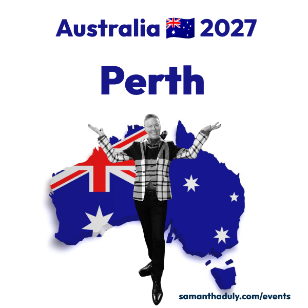 Poster for Evening of Mediumship - Perth, Australia 